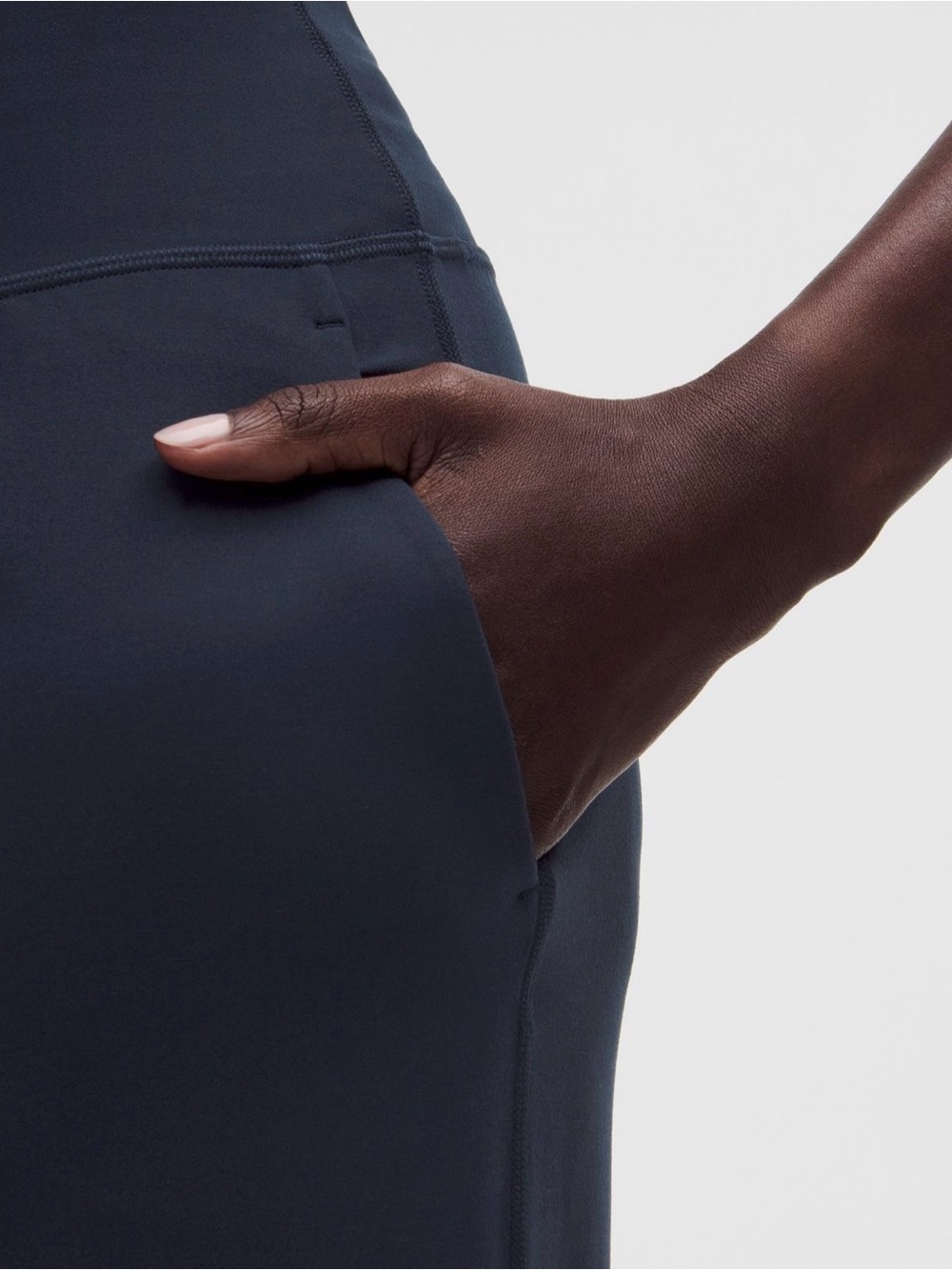 lululemon athletica Navy Wide-Leg High-Rise Active Pants - Picture 5 of 7